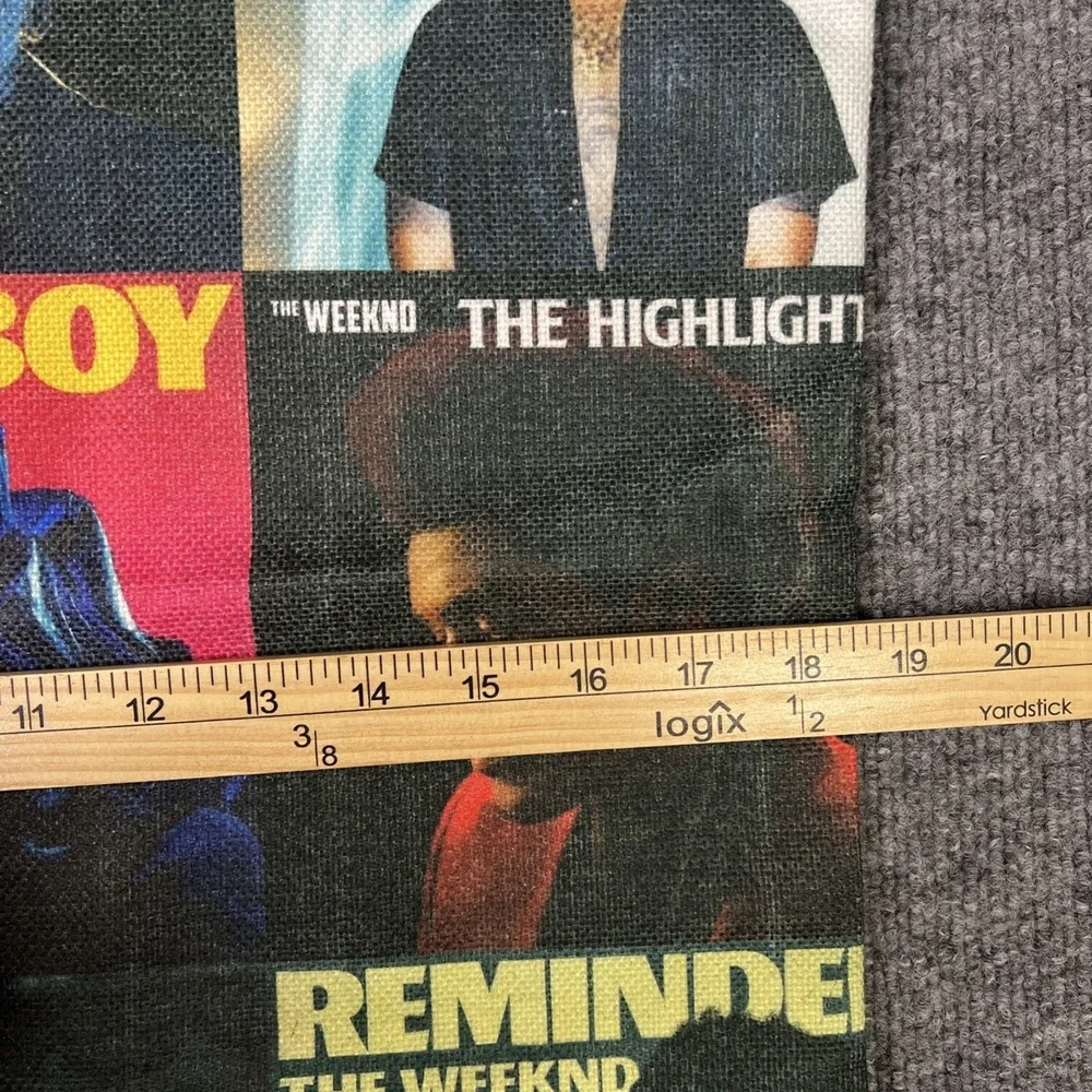The weeknd Album Collage‎ Pillow Case Cover Bling Lights Starboy Reminder